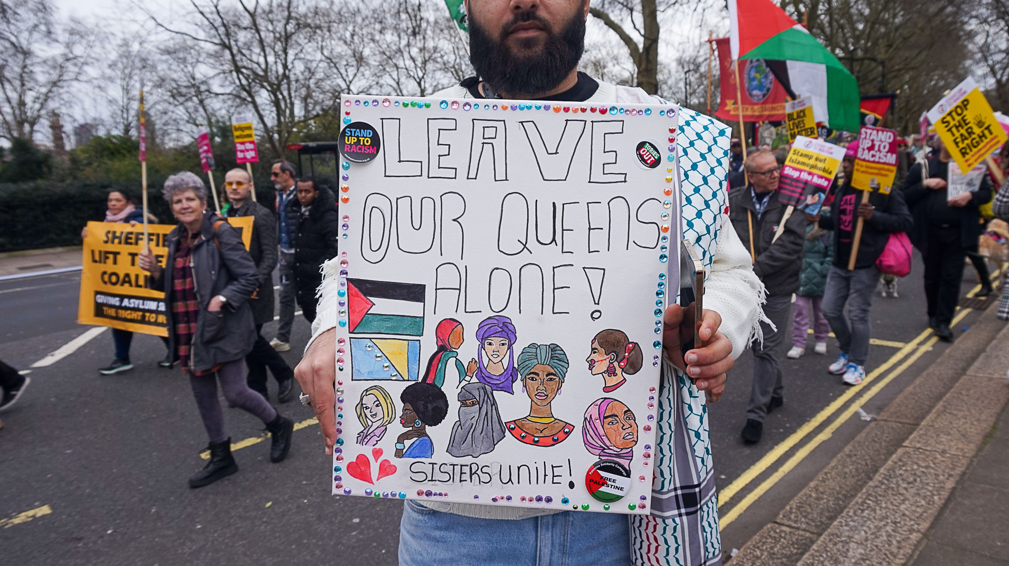 Anti Racism Demonstration: 16th March 2024, London