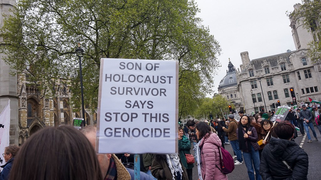 Voices from the Protests: 27th April 2024, London:&nbsp;Gallery