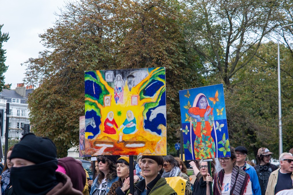 Voices from the Protests: 12th October 2025,&nbsp;Brighton